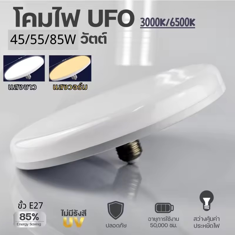 หลอดไฟ LED หลอดไฟ UFO 