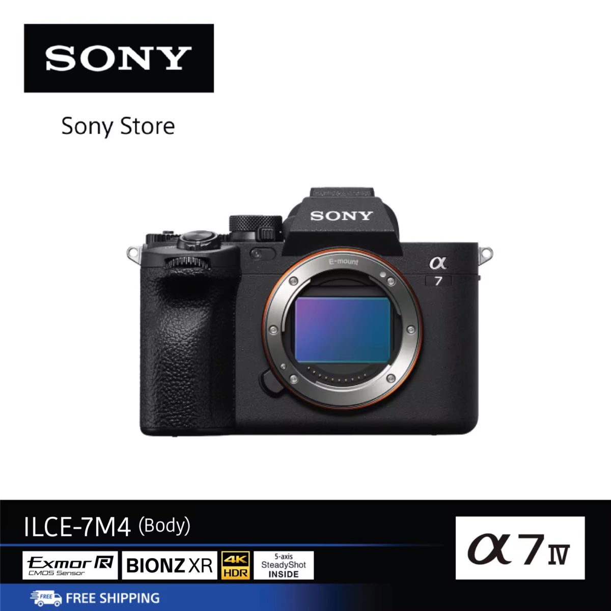 Sony A7M4 กล้องไฮบริดฟูลเฟรม
