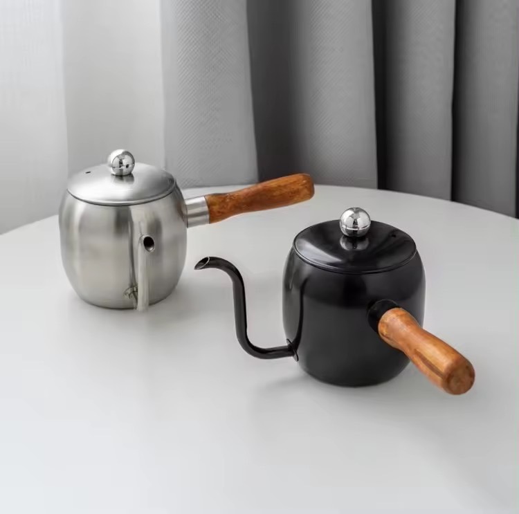 กาดริปกาแฟ กาดริป 304 สแตนเลส ชุดดริปกาแฟ Hand pot coffee pot